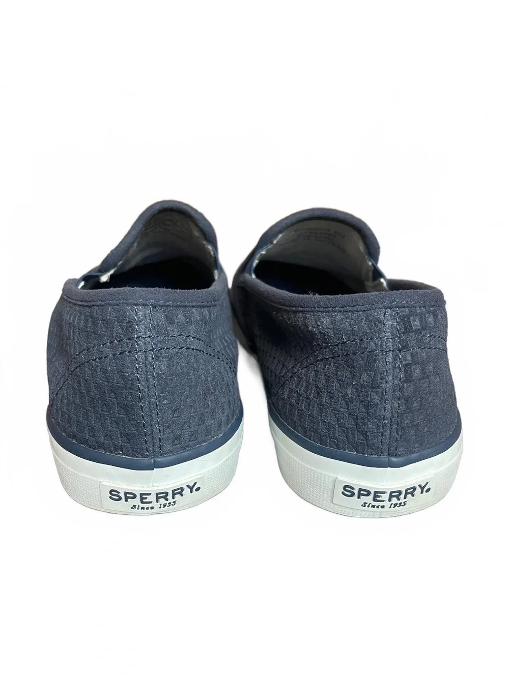 Sperry Women's Seaside Emboss slip-on sneakers 9M